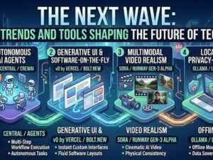 The Next Wave: AI Trends and Tools Shaping the Future of Tech