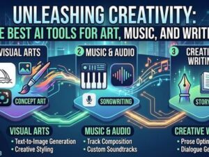 Unleashing Creativity: The Best AI Tools for Art, Music, and Writing